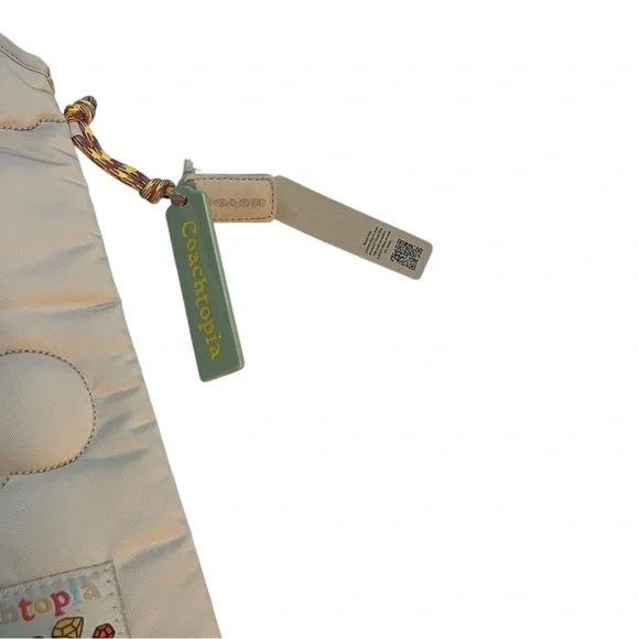 NWT Coachtopia Loop Flat Tote With Cloud Quilting Circa 2024 - Picture 3 of 12